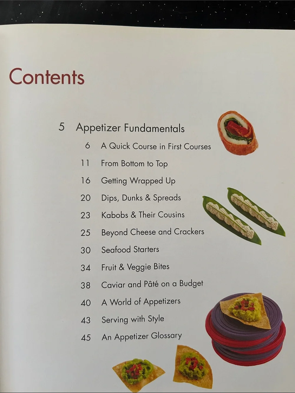 The Appetizer Bible Hardcover Cookbook